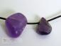 Preview: Ein großer und 1 kleiner Amethyst gebohrt