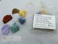 Preview: Set mit 7 Chakra-Steinen