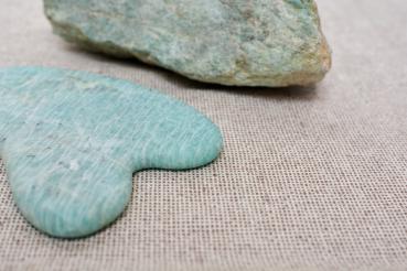 Preview: Gua Sha — Amazonit Brasil Silk