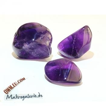 Amethyst Trommelstein, Sambia