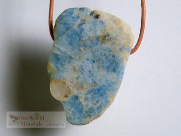 Aquamarin-Pegmatit aus dem Fichtelgebirge, Anhänger-Unikat