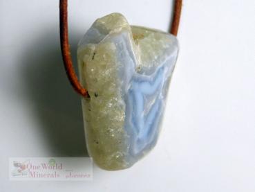 Chalcedon Schmuckanhänger , Einzelstück