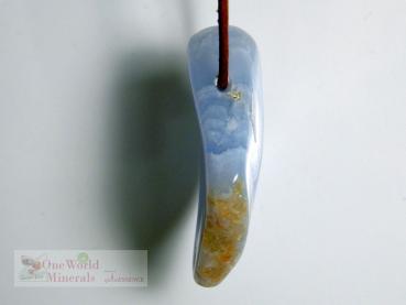 Chalcedon Schmuckanhänger , Einzelstück