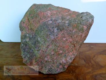 Epidot-Unakit Rohstein, Deko-Einzelstück