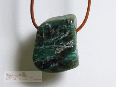 Preview: Fuchsit-Quarz , Australien, Anhänger, gebohrt, Unikat