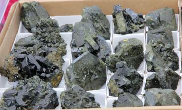 Epidot-Kristalle  Himalaya/Pakistan