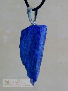 Lapislazuli Schmuckanhänger - roh belassen, Einzelstück