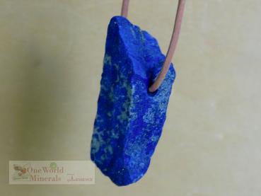 Lapislazuli Schmuckanhänger - roh belassen, Einzelstück