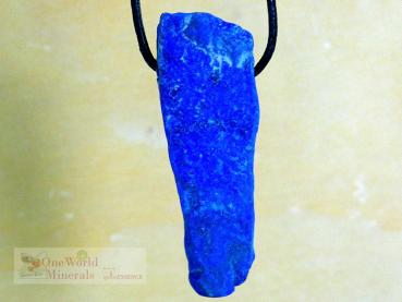 Lapislazuli Schmuckanhänger - roh belassen, Einzelstück
