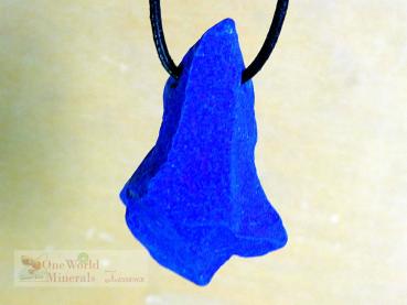 Lapislazuli Schmuckanhänger - roh belassen, Einzelstück