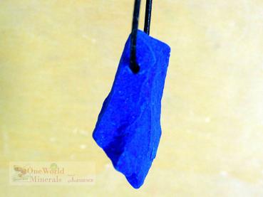 Lapislazuli Schmuckanhänger - roh belassen, Einzelstück