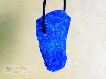 Lapislazuli Schmuckanhänger - roh belassen, Einzelstück