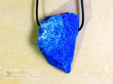 Lapislazuli Schmuckanhänger - roh belassen, Einzelstück