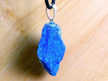 Lapislazuli Schmuckanhänger - roh belassen, Einzelstück