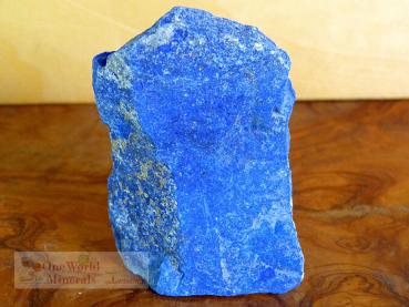 Lapislazuli roh - Deko-Einzelstück