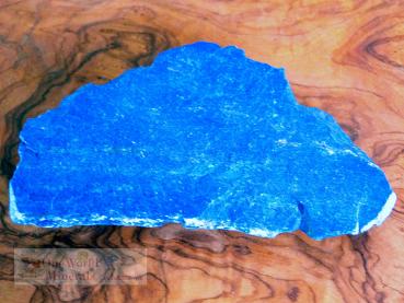 Lapislazuli roh - Deko-Einzelstück