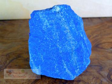 Lapislazuli roh - Deko-Einzelstück