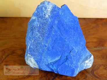 Lapislazuli roh - Deko-Einzelstück