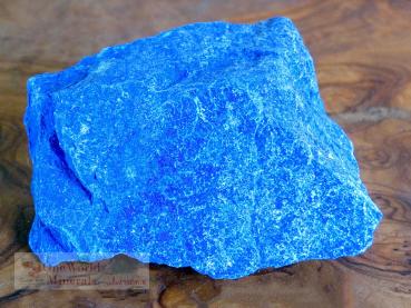 Lapislazuli roh - Deko-Einzelstück
