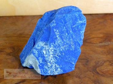 Lapislazuli roh - Deko-Einzelstück