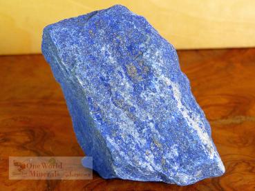 Lapislazuli roh - Deko-Einzelstück