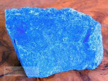 Lapislazuli roh - Deko-Einzelstück