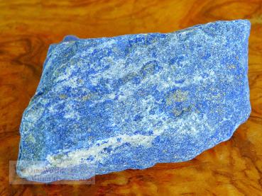 Lapislazuli roh - Deko-Einzelstück