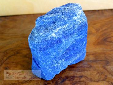 Lapislazuli roh - Deko-Einzelstück