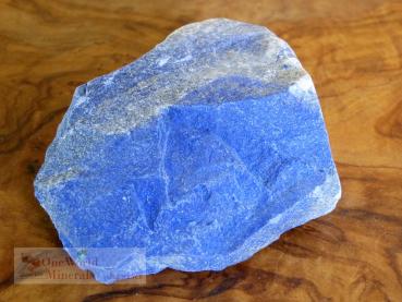 Lapislazuli roh - Deko-Einzelstück