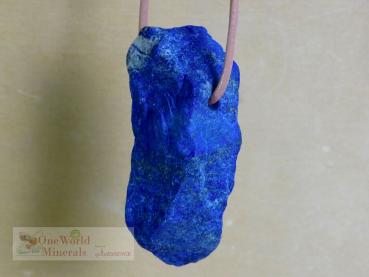 Lapislazuli Schmuckanhänger - roh belassen, Einzelstück