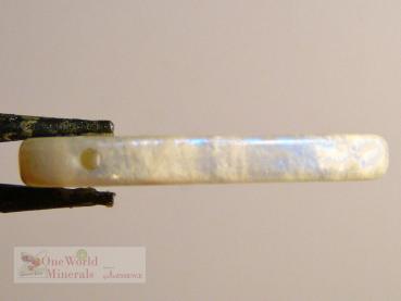 Preview: Freudentränen,  handgeschliffener Mondstein (Var.2), Blauschimmer, Einzelstück