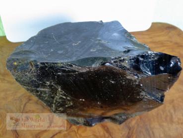 Preview: Lamellen-Obsidian Rohstein, Deko-Einzelstück