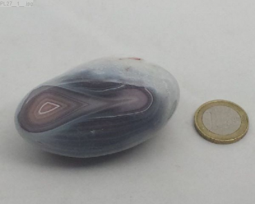 Preview: Großer Achat pink, "Plum", Botswana, Einzelstück