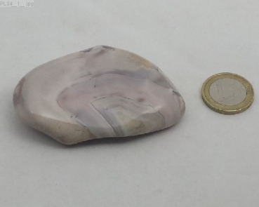 Preview: Größerer Achat pink, "Nut", Botswana, Einzelstück