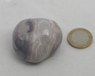 Preview: Größerer Achat pink, "Nut", Botswana, Einzelstück