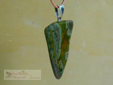 Preview: Rhyolith Australien mit Silberöse, Einzelstück