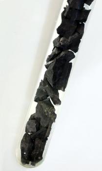 Schungit pur - quintESSENCE Edelstein-BASIC-Stab zur Trinkwasser-Energetisierung