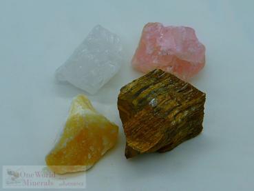 "Manipura-Chakra, Solarplexuschakra, Nabelchakra" - quintESSENCE Chakra Wassersteine im Organza-Beutel