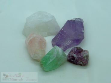 "Ajña-Chakra, Stirnchakra, Drittes Auge" - quintESSENCE Chakra Wassersteine im Organza-Beutel