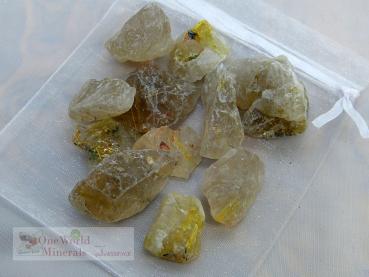 Rutilquarz Wassersteine im Organzabeutel  - quintESSENCE Wassersteine