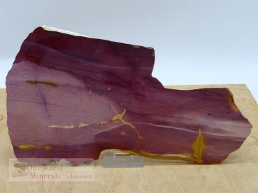 Mookait-Scheibe, handgeschliffen, Deko-Einzelstück