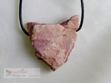 Zebra Rock, Australien handgeschliffen - Einzelstück