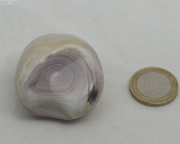 Größerer Achat pink, "Nut", Botswana, Einzelstück