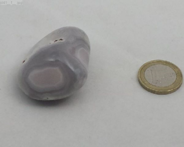 Preview: Größerer Achat pink, "Nut", Botswana, Einzelstück