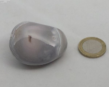 Größerer Achat pink, "Nut", Botswana, Einzelstück