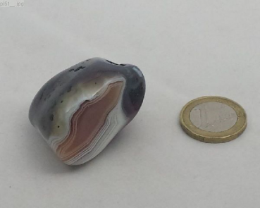 Größerer "redcore" Achat , "Nut", Botswana, Einzelstück
