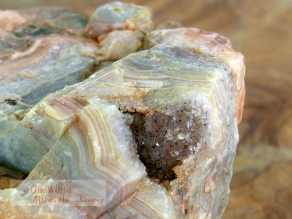 Achat Rohstein, Deko-Einzelstück