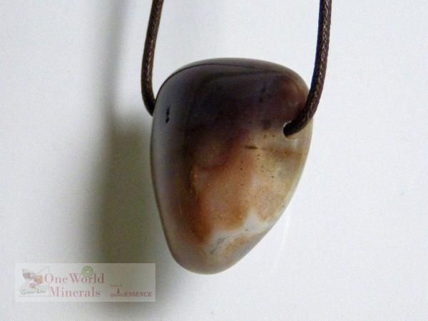 Botswana Achat,  Schmuck-Anhänger, handausgesuchtes Einzelstück