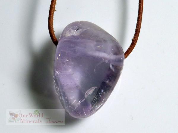 Amethyst Schmuckanhänger, transparent, aus Sambia - Einzelstück