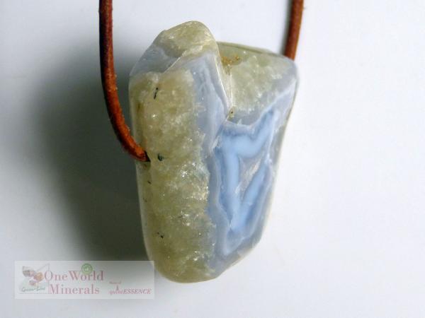 Chalcedon Schmuckanhänger , Einzelstück
